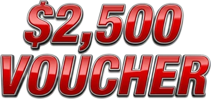 $2,500 voucher