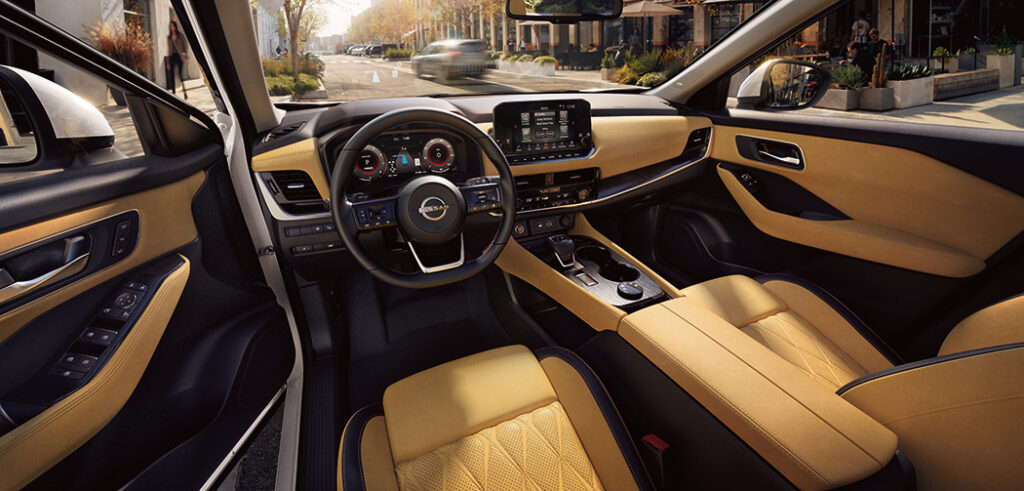 2023-nissan-rogue interior