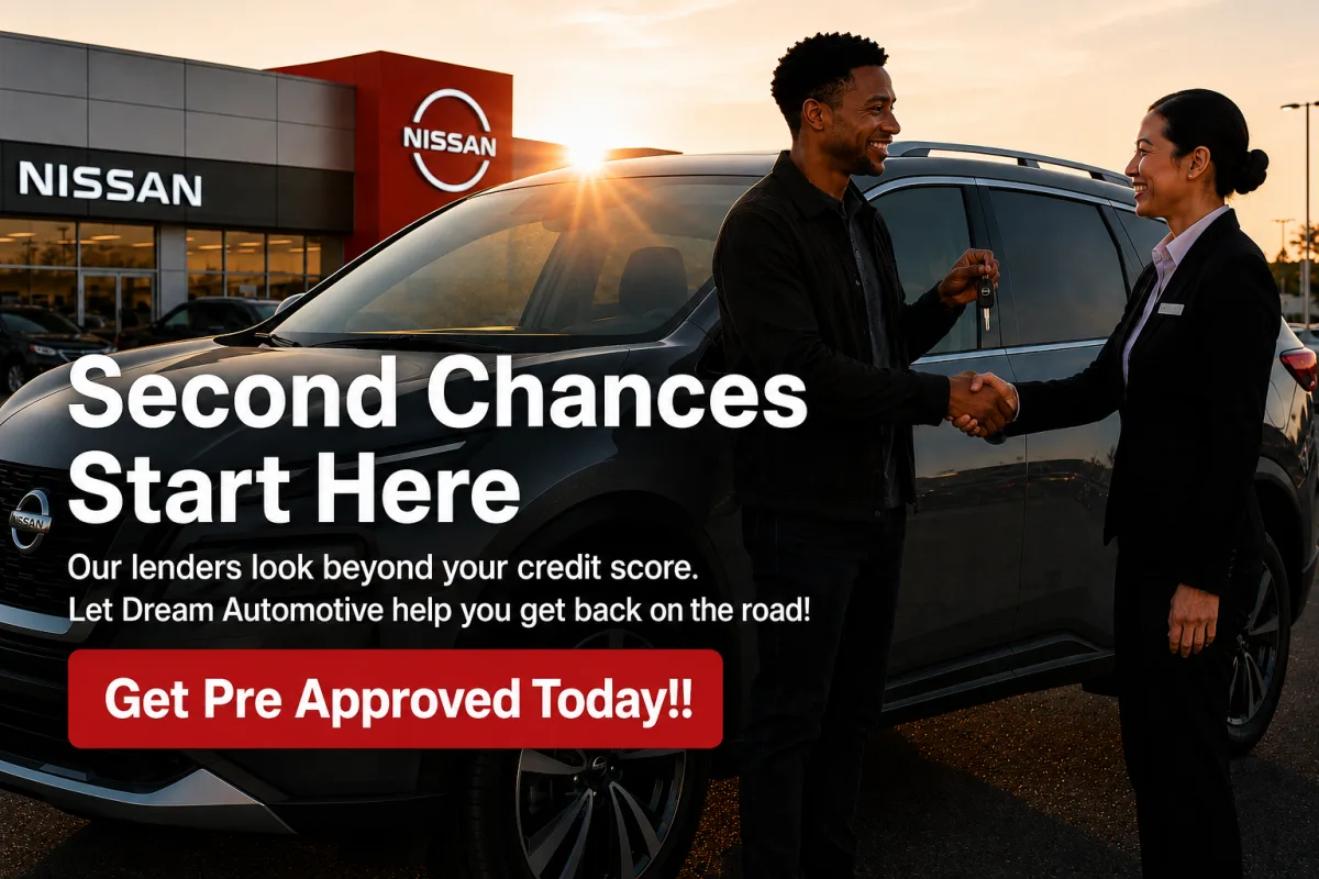 Second chances start here. Get pre approved today