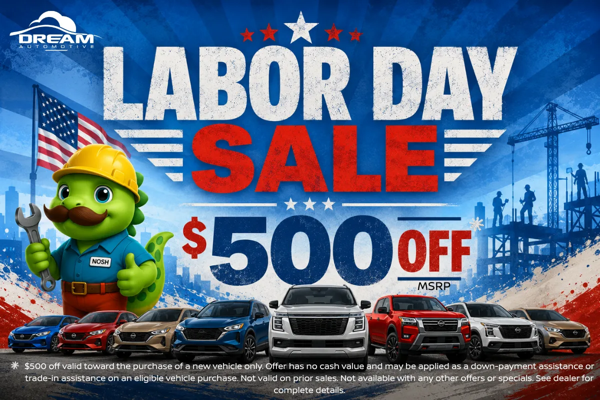 Labor Day Sale 500 dollars off MSRP